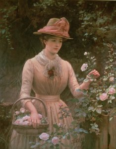 Recogiendo rosas de Charles Sillem Lidderdale